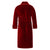 Earl Claret Men's Dressing Gown - Back | Bown of London